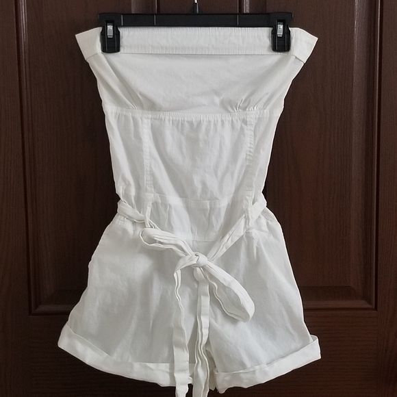 Max Rave | Pants & Jumpsuits | White Romper By Max Rave | Poshmark